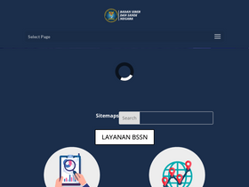 'bssn.go.id' screenshot