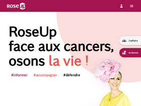 'rose-up.fr' screenshot