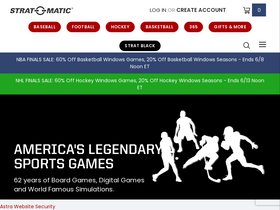'strat-o-matic.com' screenshot