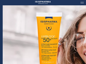 'isispharma.com' screenshot
