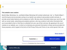 'buildabear.co.uk' screenshot