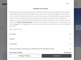 'brandsyoulove.de' screenshot