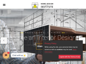 'homedesigninstitute.com' screenshot