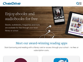 'emedialibrary.overdrive.com' screenshot