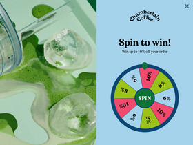 'chamberlaincoffee.com' screenshot