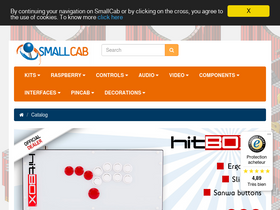 'smallcab.net' screenshot