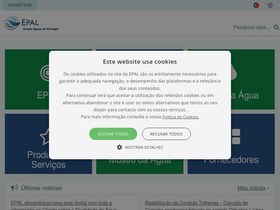 'epal.pt' screenshot