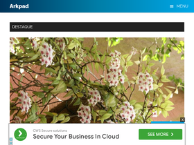 'arkpad.com.br' screenshot