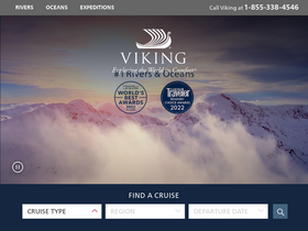 'vikingcruises.com' screenshot