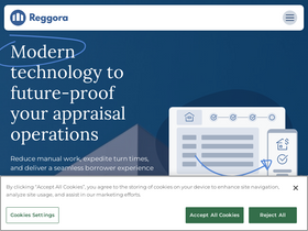 'reggora.com' screenshot