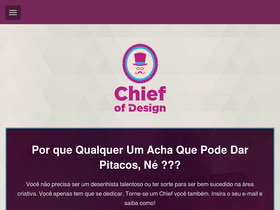 'chiefofdesign.com.br' screenshot