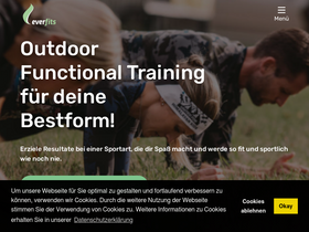 'everfits.de' screenshot