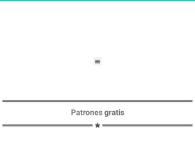 'patronesmil.es' screenshot