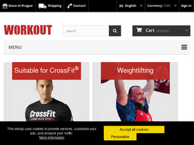 'workout.eu' screenshot