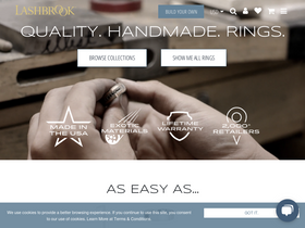 'lashbrookdesigns.com' screenshot