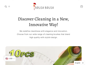 brush-brush.com homepage screenshot