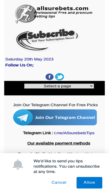 allsurebets.com