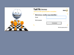 'taktikimmo.fr' screenshot