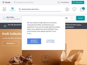 'tinyboxcompany.co.uk' screenshot