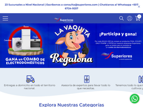 superiores.com homepage screenshot