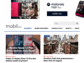 'mobil.nu' screenshot