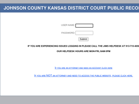 'jococourts.org' screenshot