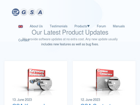 'gsa-online.de' screenshot