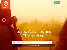 'happytovisit.com' screenshot