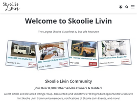 'skoolielivin.com' screenshot