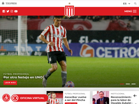 'estudiantesdelaplata.com' screenshot