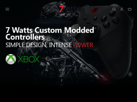 7 Watts homepage screenshot