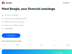 'meetbeagle.com' screenshot