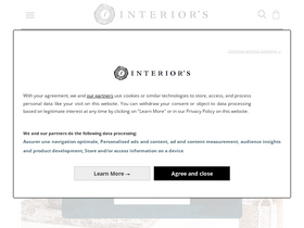 'interiors.fr' screenshot