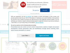 'lucenahoy.com' screenshot