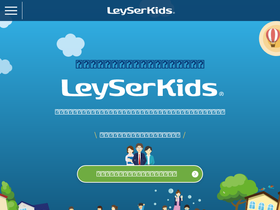 'leyserkids.jp' screenshot