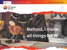 'eucharisticrevival.org' screenshot