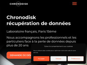 'chronodisk-recuperation-de-donnees.fr' screenshot