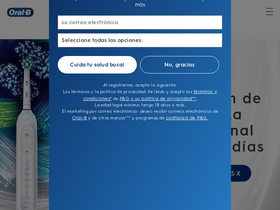 'oralb-latam.com' screenshot