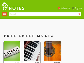 '8notes.com' screenshot
