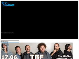 'fiuman.hr' screenshot