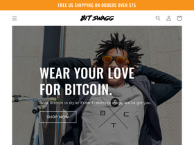 bitswagg.com homepage screenshot