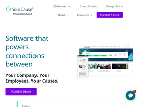'yourcause.com' screenshot