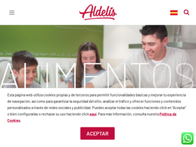 'aldelis.com' screenshot
