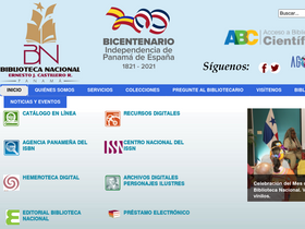 'binal.ac.pa' screenshot