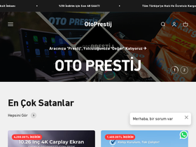 Auto Prestij website screenshot