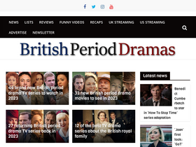 'britishperioddramas.com' screenshot
