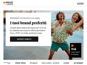 'zalando-prive.it' screenshot