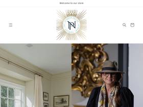 nancypricecurated.com homepage screenshot