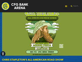 'cfgbankarena.com' screenshot