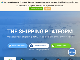 'shipnext.com' screenshot